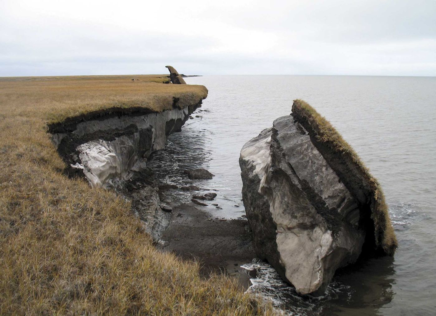 Thawing permafrost