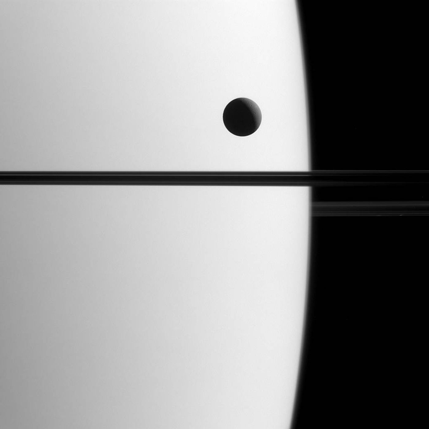 The Cassini spacecraft captured this 