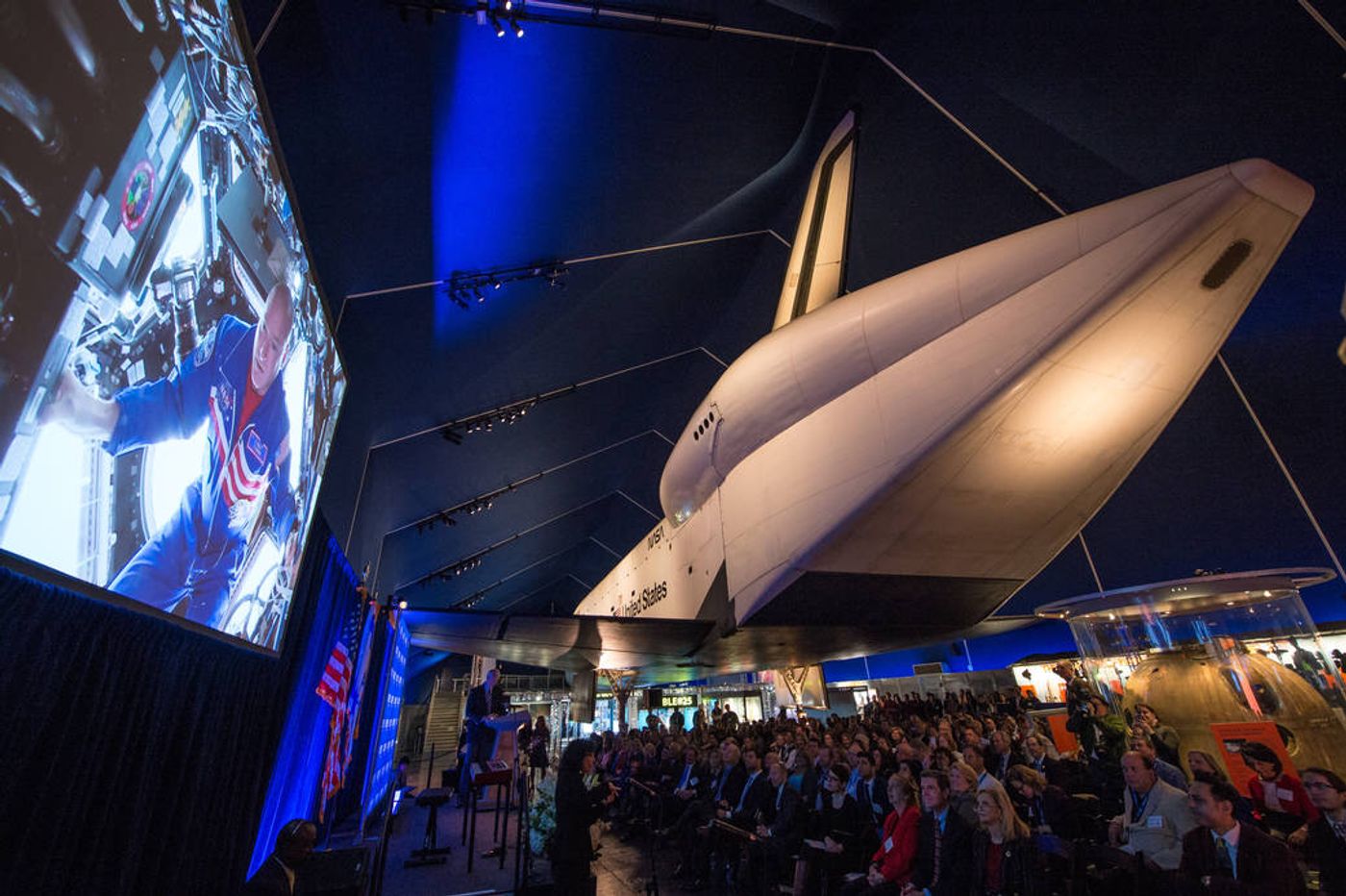 Space Shuttle Enterprise at the Intrepid Air and Space Museum New York City