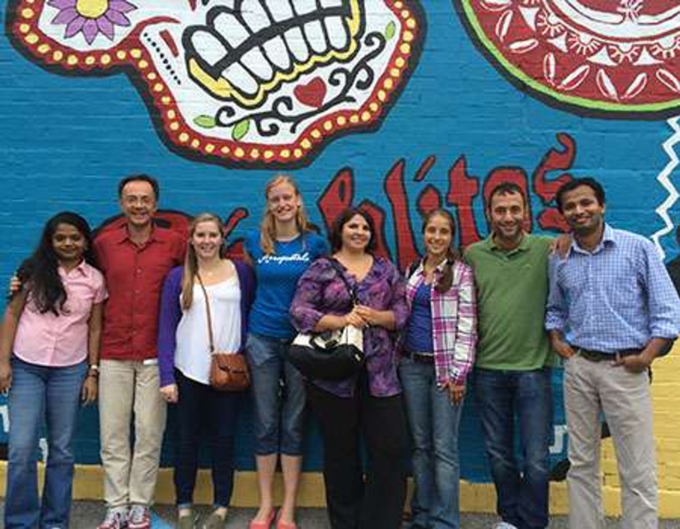 The research team: Shivasankari Gomathinayagam, Alessandro Vindigni, Monica Carron, Megan Fabry, Denisse Carvajal, Galyna Yakymechko, Matteo Berti, Saravanabhavan Thangavel.