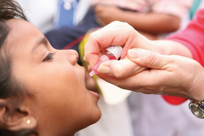 Polio still affects people. Polio still affects people.