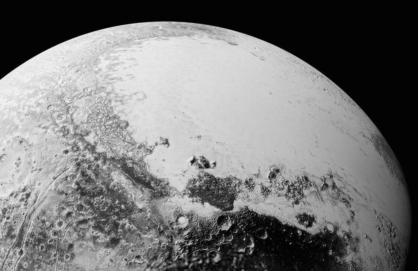 New Horizons has sent back more high detail photographs of Pluto's surface.