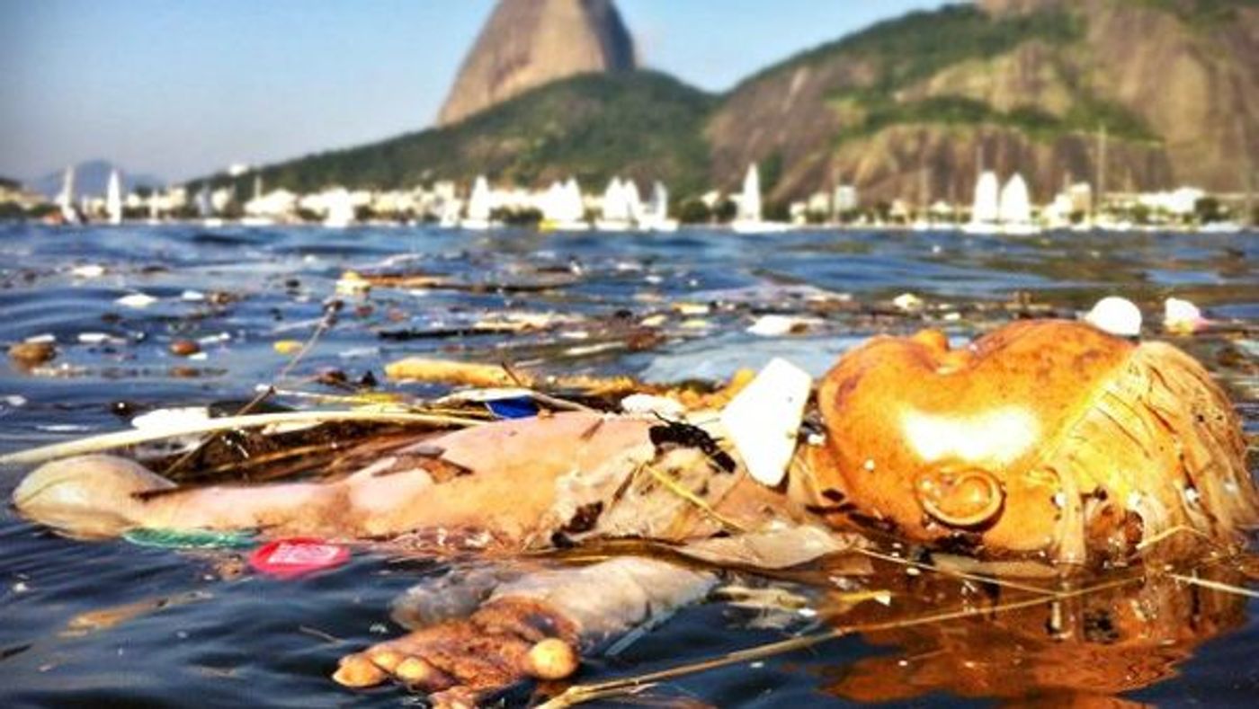 Rio's Guanabara Bay is highly polluted.