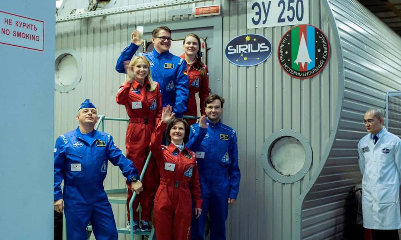 These are the six individuals being locked away inside of the SIRUS-17 simulation spacecraft.