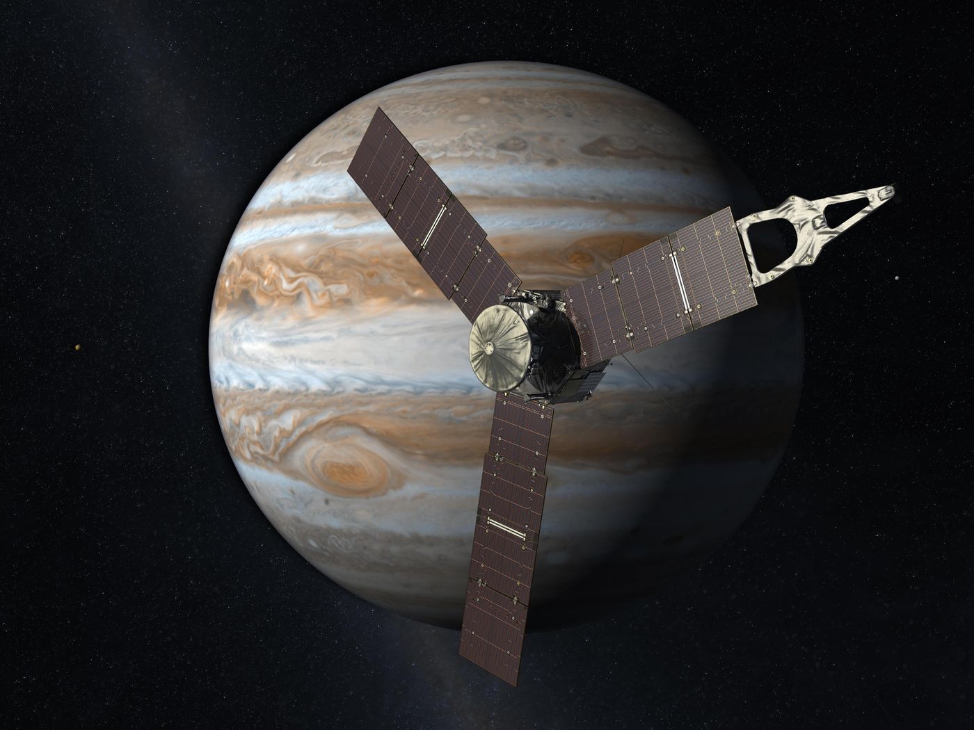 The Juno mission is closing in on Jupiter after 5 years of waiting, and soon we'll get to learn more about the massive planet's atmospheric composition and more.