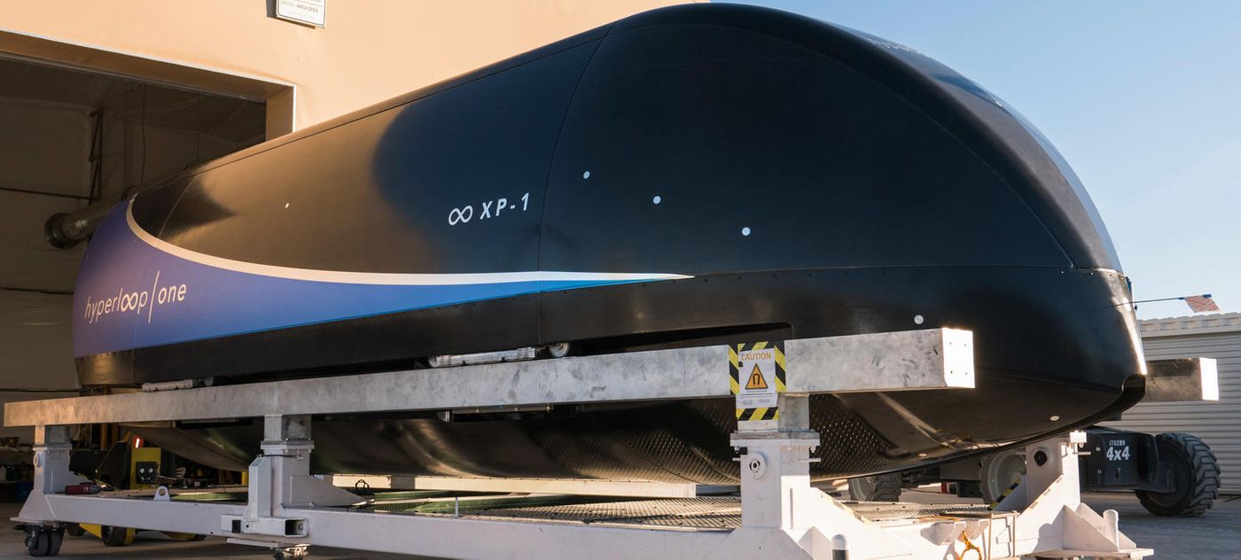 Hyperloop One, credit: Virgin Group