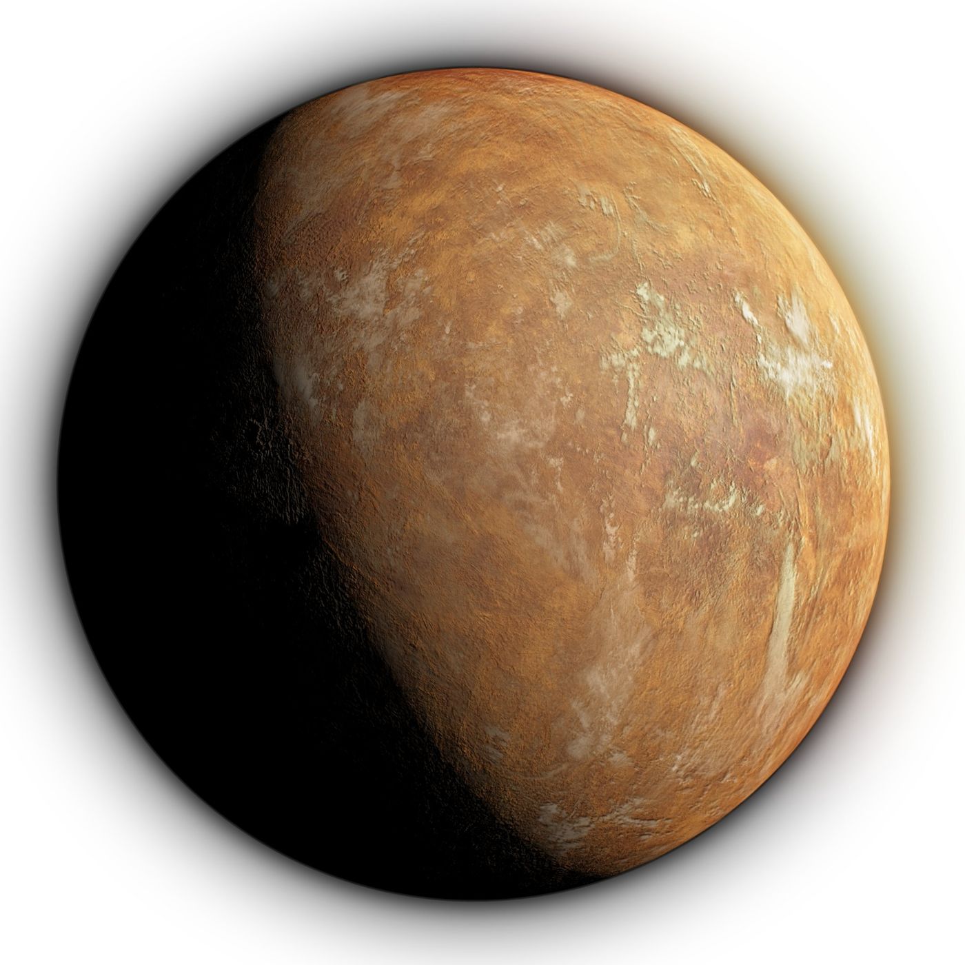 An artist's impression of what Barnard's Star b might look like.