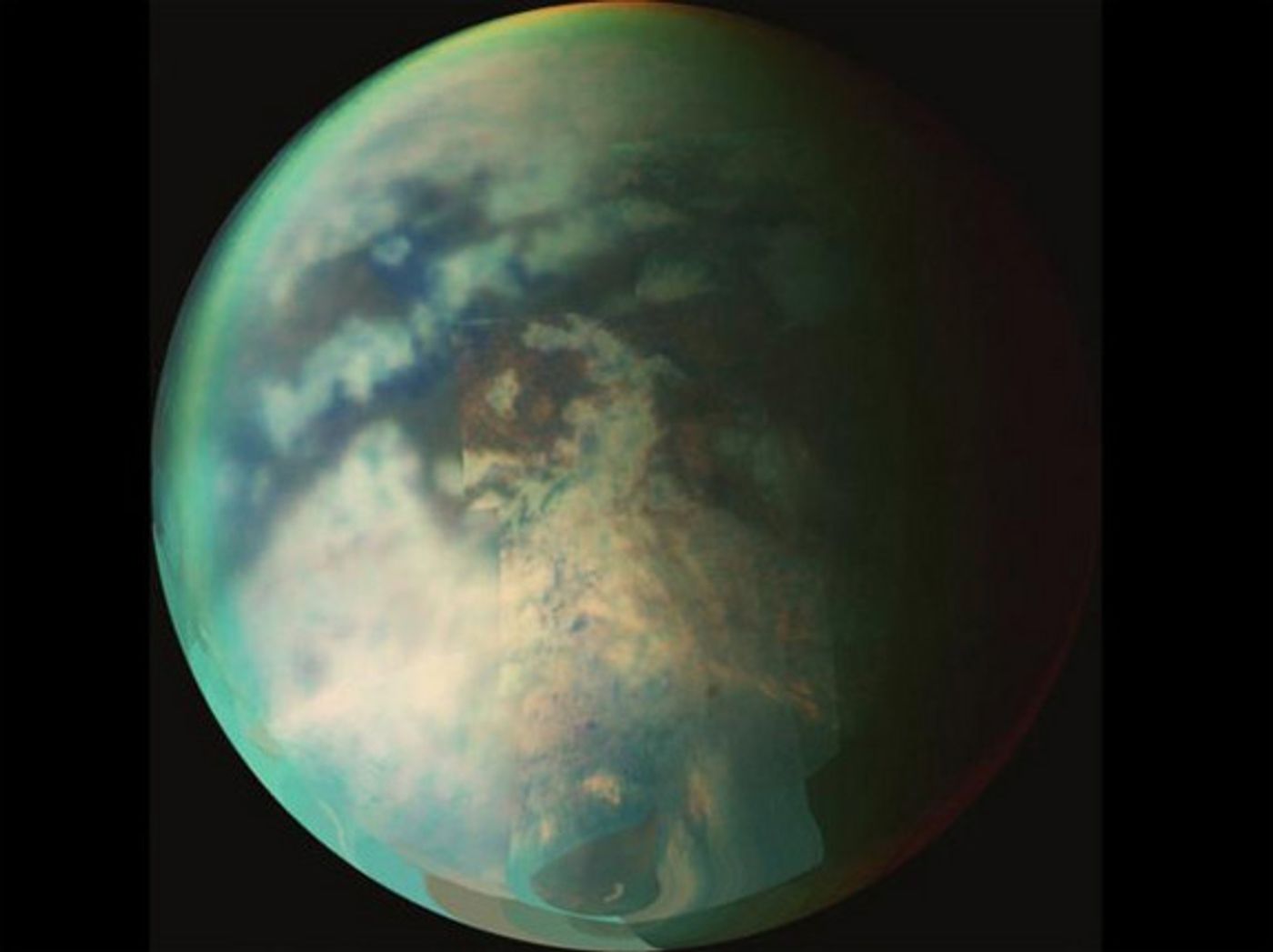 Titan is Saturn's largest moon, and it happens to be a lot like the Earth.
