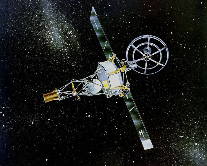 Mariner 2 was the world's first successful interplanetary spacecraft. (Image Credit: NASA/NASA JPL)