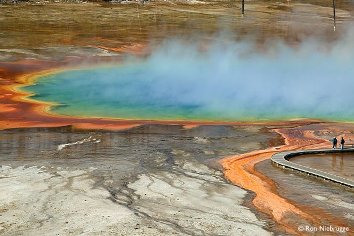 A man has reportedly passed away after slipping and falling into a hot water spring at Yellowstone National Park.