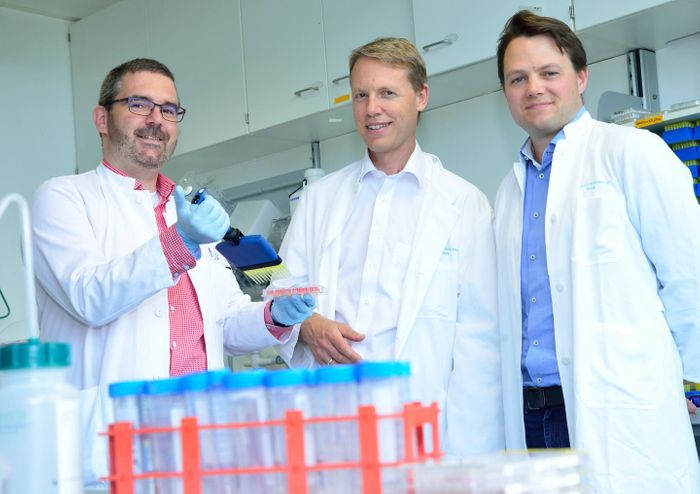 Dr. van der Boorn, Dr. Hartmann, and Dr. Hornung from the University of Bonn