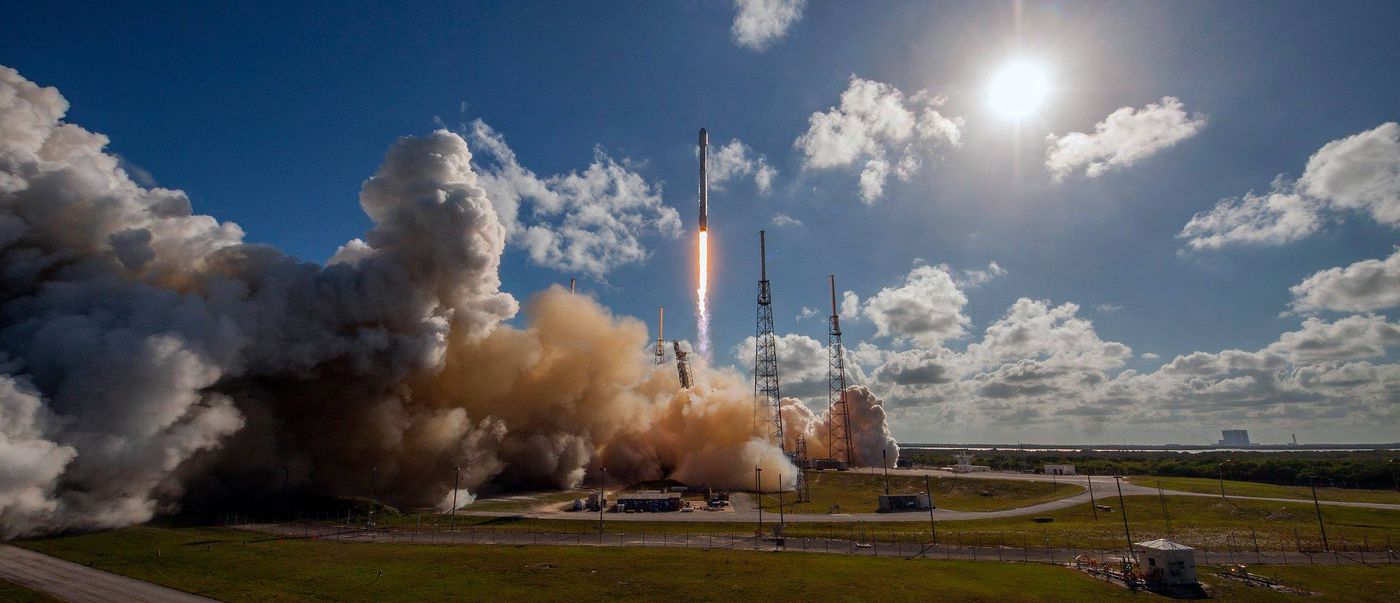 SpaceX has just stuck another Falcon 9 rocket landing at sea, making this the third successful landing in a row.