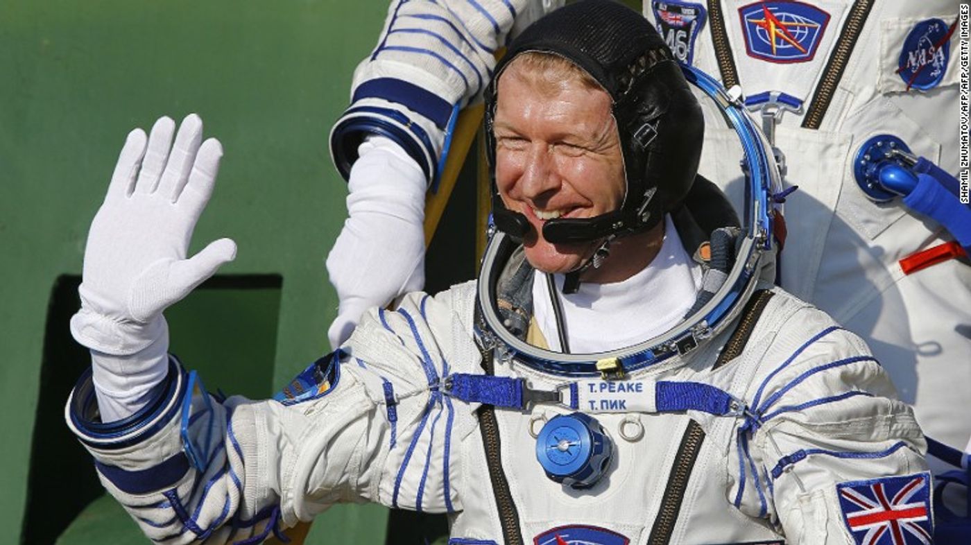 Tim Peake is the first British astronaut on board the International Space Station.