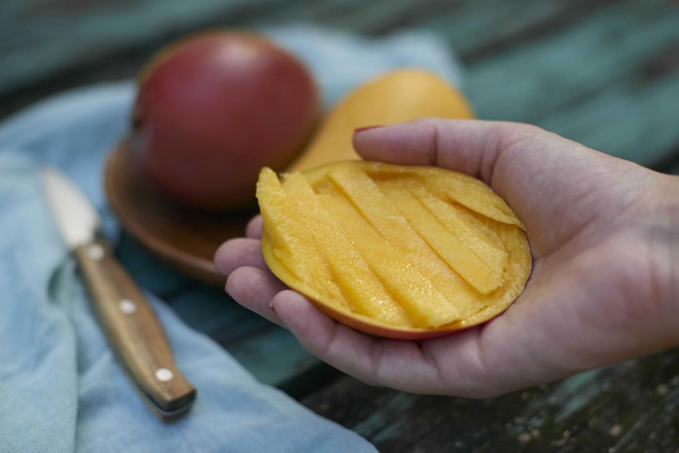 This is the first human trial to demonstrate the favorable vascular effects of mango consumption. Credit: UCDavis