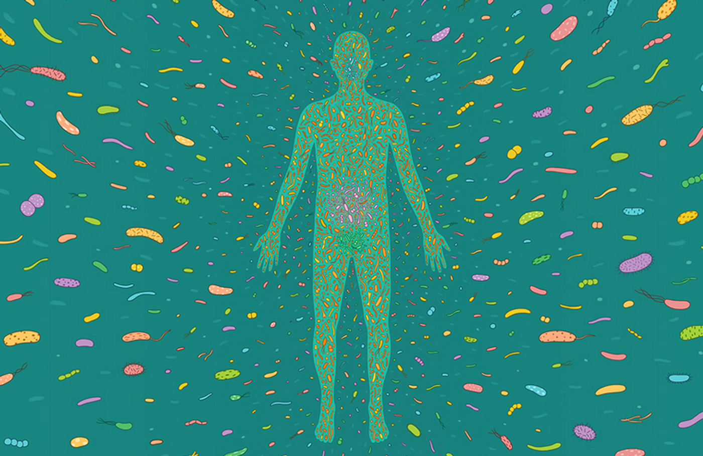 New research reports gut microbes in the lungs.