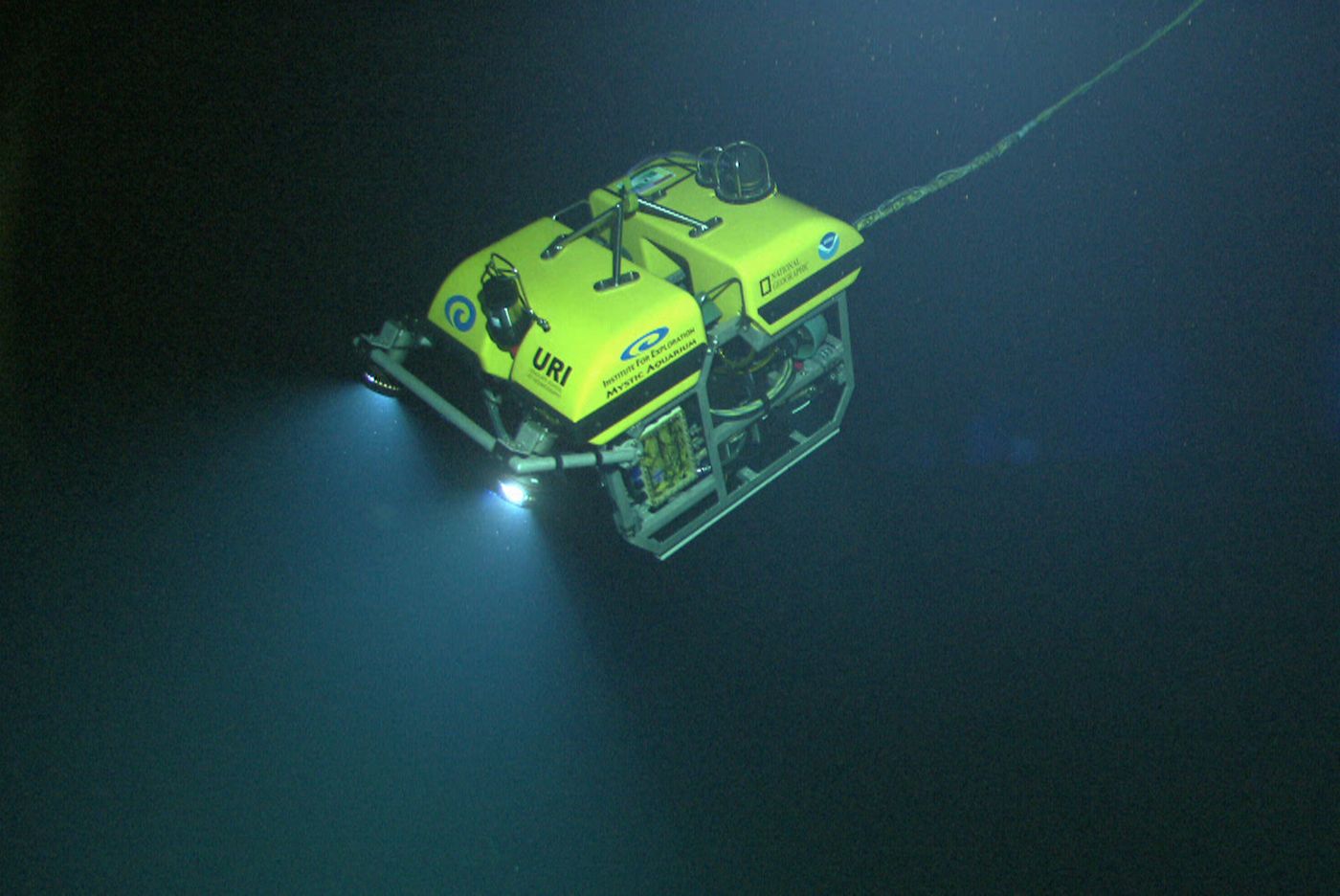 A deep-ocean exploration ROV.