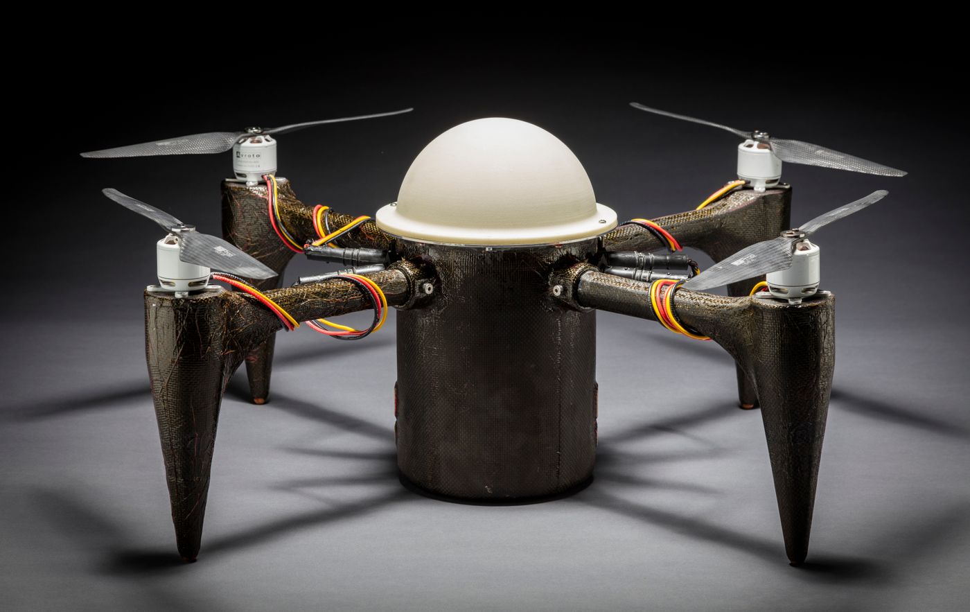 Researchers at John Hopkins University have created a drone that can tackle water as well as air.