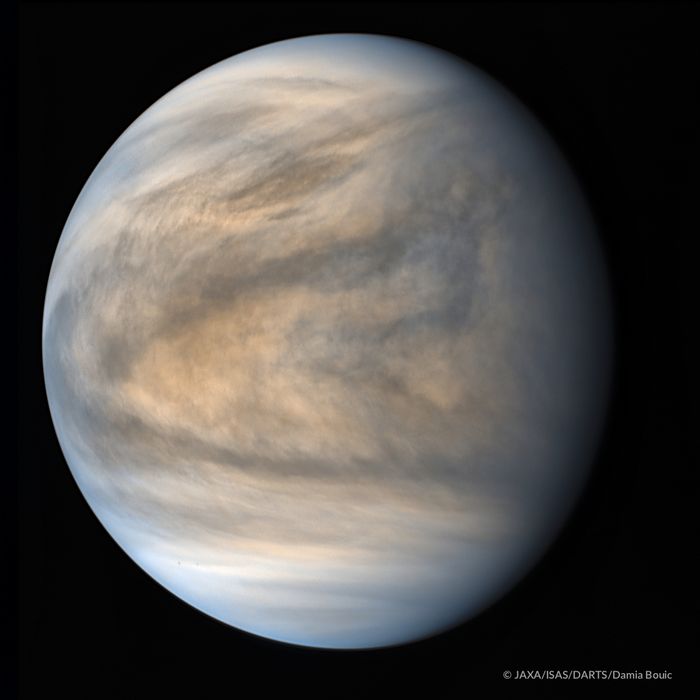 A new view of Venus, made possible with JAXA's Akatsuki spacecraft.