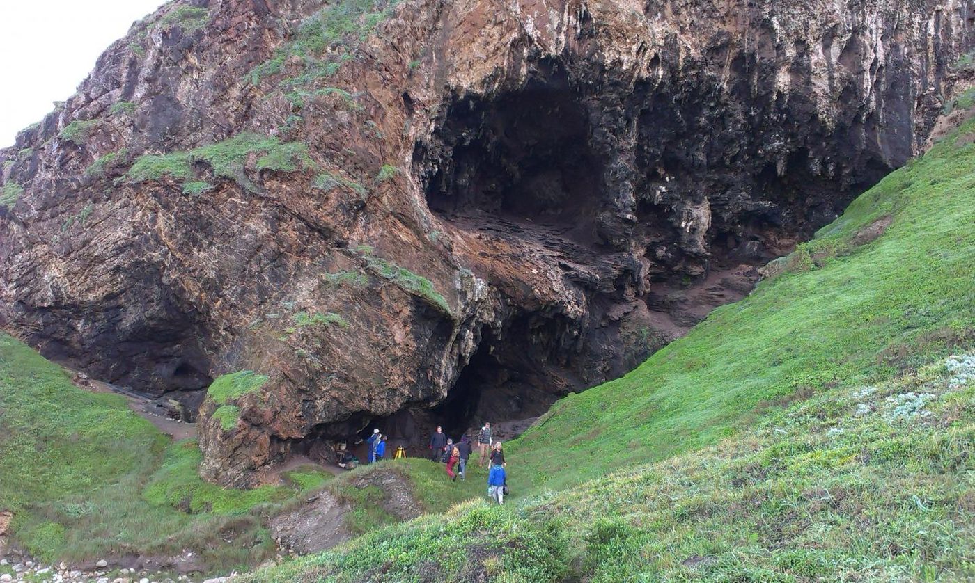 The Klasies River cave in the southern Cape of South Africa. / Credit: Wits University