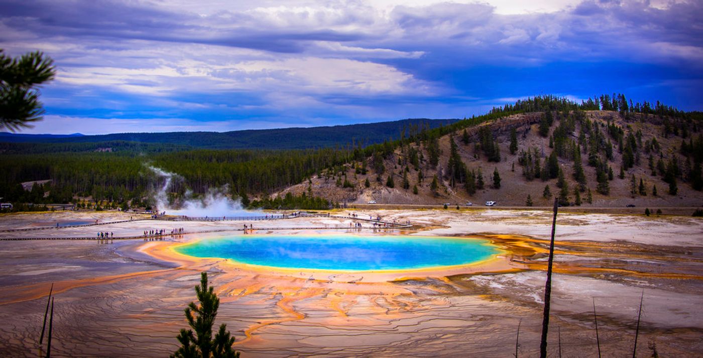 Yellowstone National Park is a beautiful place, but park rangers remind tourists on a daily basis to stay on the designated boardwalk.