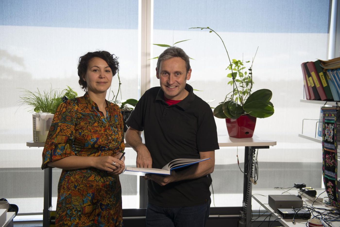 Dr. Najoua Lalaoui and Professor John Silke from the Walter and Eliza Hall Institute of Medical Research, Australia / Credit: Walter and Eliza Hall Institute