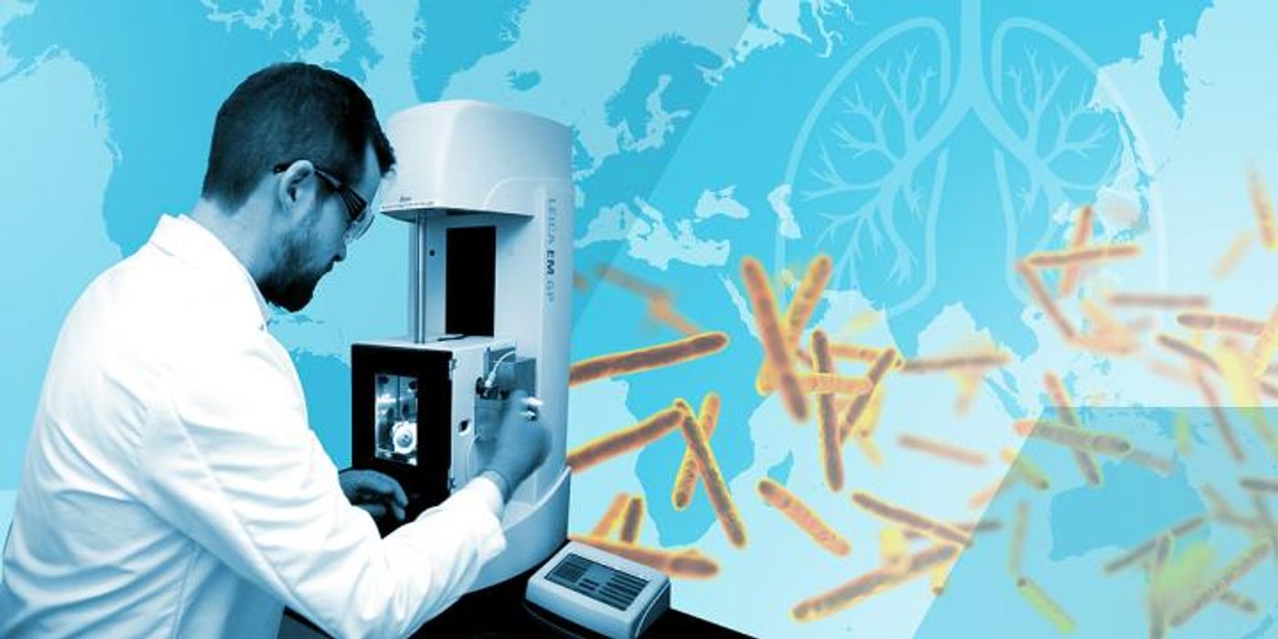 Although it's been tamed in many countries, tuberculosis still kills around a million people a year. Efforts to better understand the bacteria that causes disease have led to the discovery of a strange new feature of a molecule key to its survival. / Credit: Greg Stewart/SLAC National Accelerator Laboratory