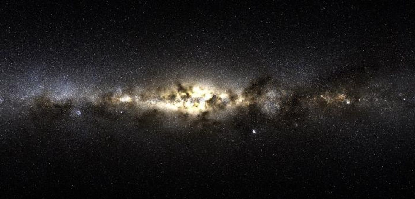 Still from a simulation of individual galaxies forming, starting at a time when the Universe was just a few million years old. / Credit: Hopkins Research Group, Caltech