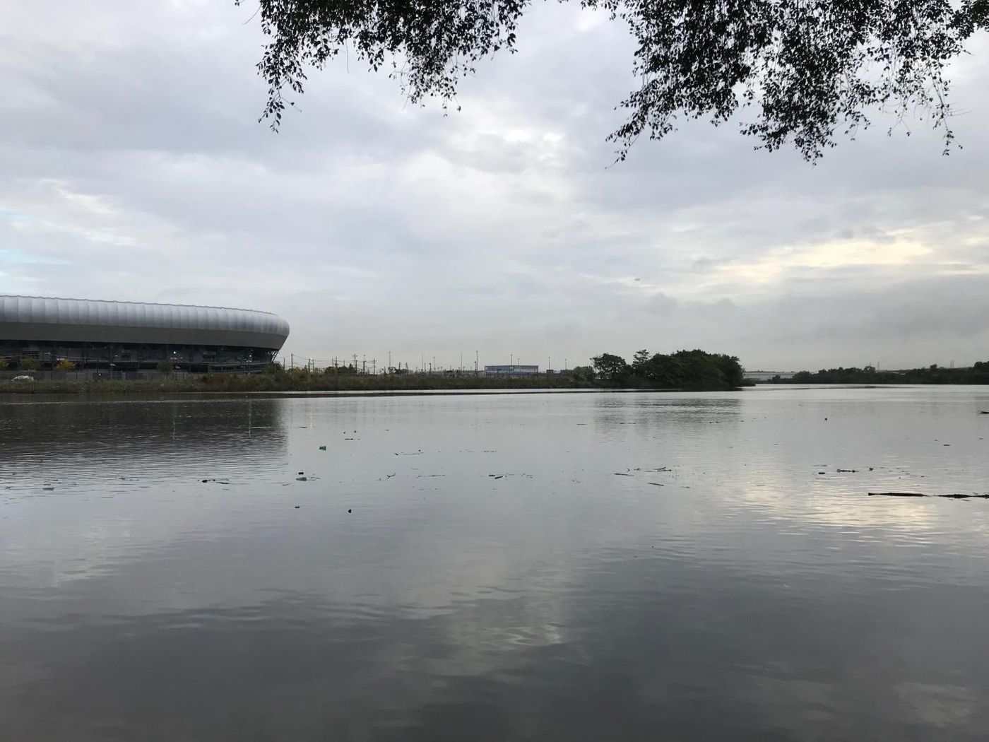 A view of the dioxin-contaminated Passaic River in Newark, New Jersey. Credit  Donna E. Fennell