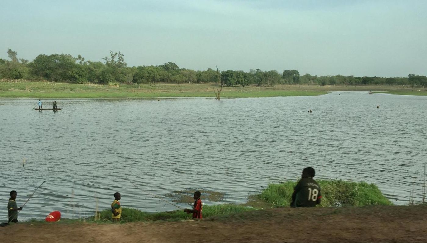 A river in the Comoe province at the Southwestern part of Burkina Faso where malaria is endemic / Credit: Aissatou Diawara