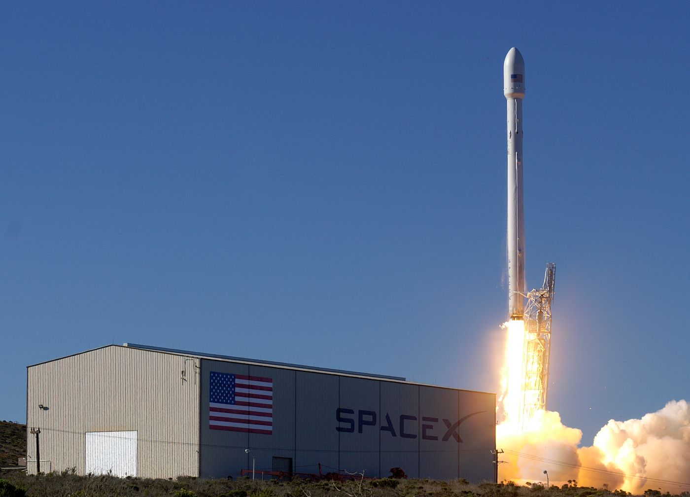 SpaceX will launch a reusable Falcon 9 rocket this week carrying the SES-9 satellite.