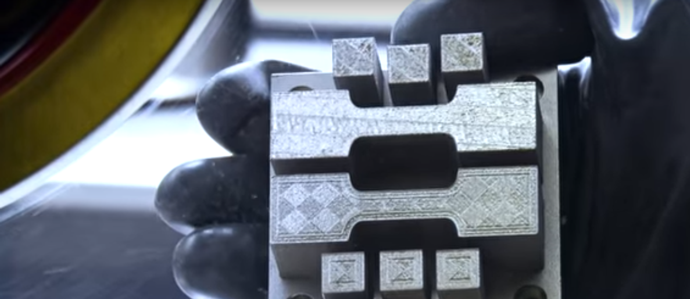 3D metal printing, credit: HRL Labs YouTube