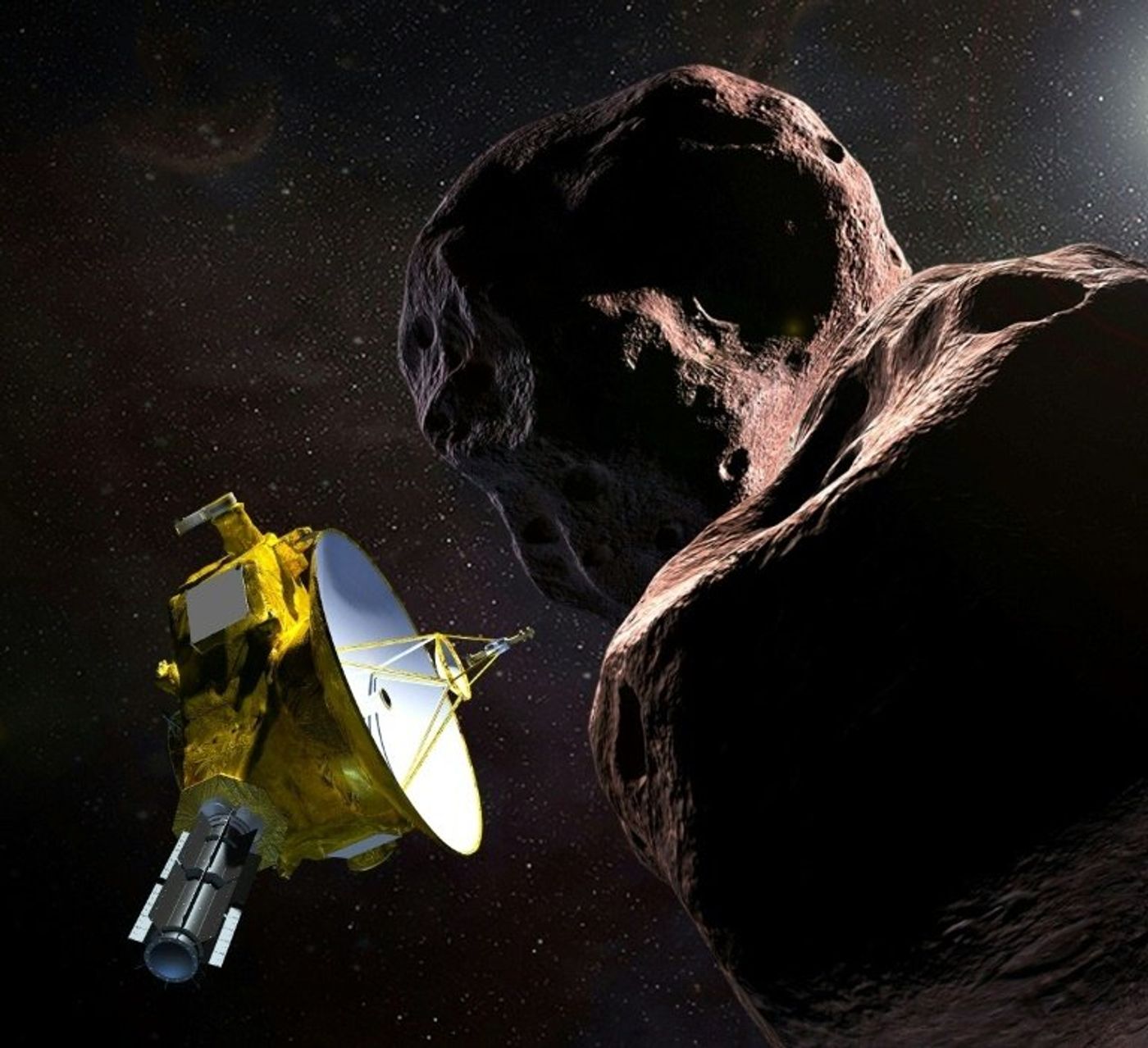 New Horizons Completes Historic Fly By of KBO Ultima Thule Space