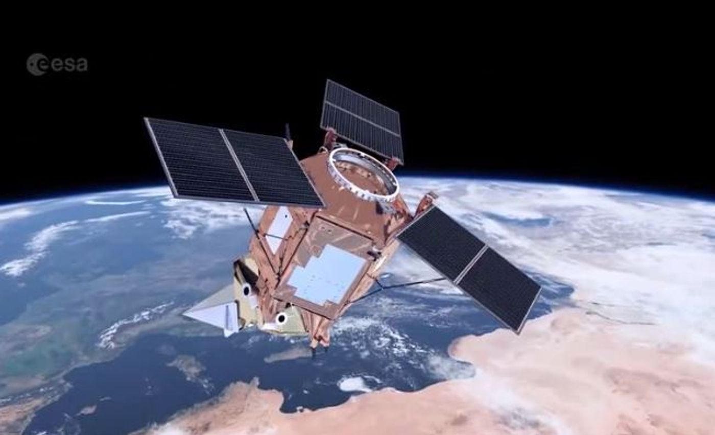 TROPOMI satellite screen shot, credit: ESA/ATG medialab