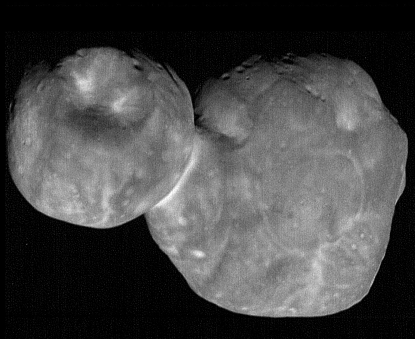 One of the clearest pictures of Ultima Thule to be received from New Horizons since the fly-by on New Year's Day.