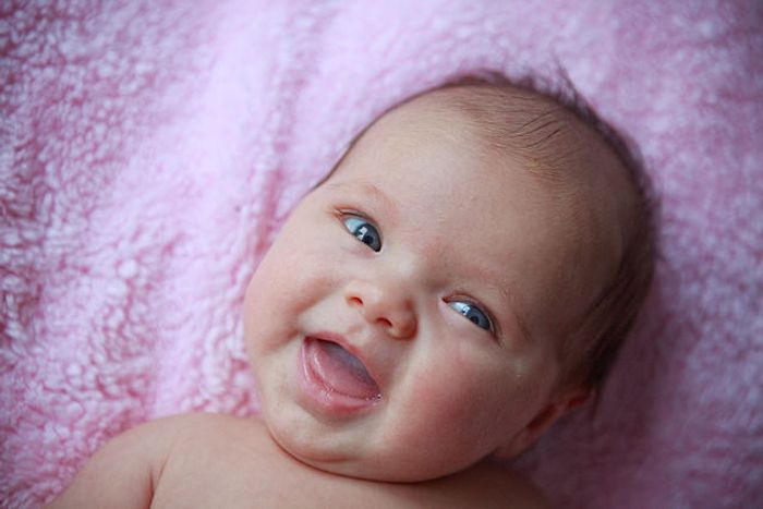 Baby laughter is being studied in the UK