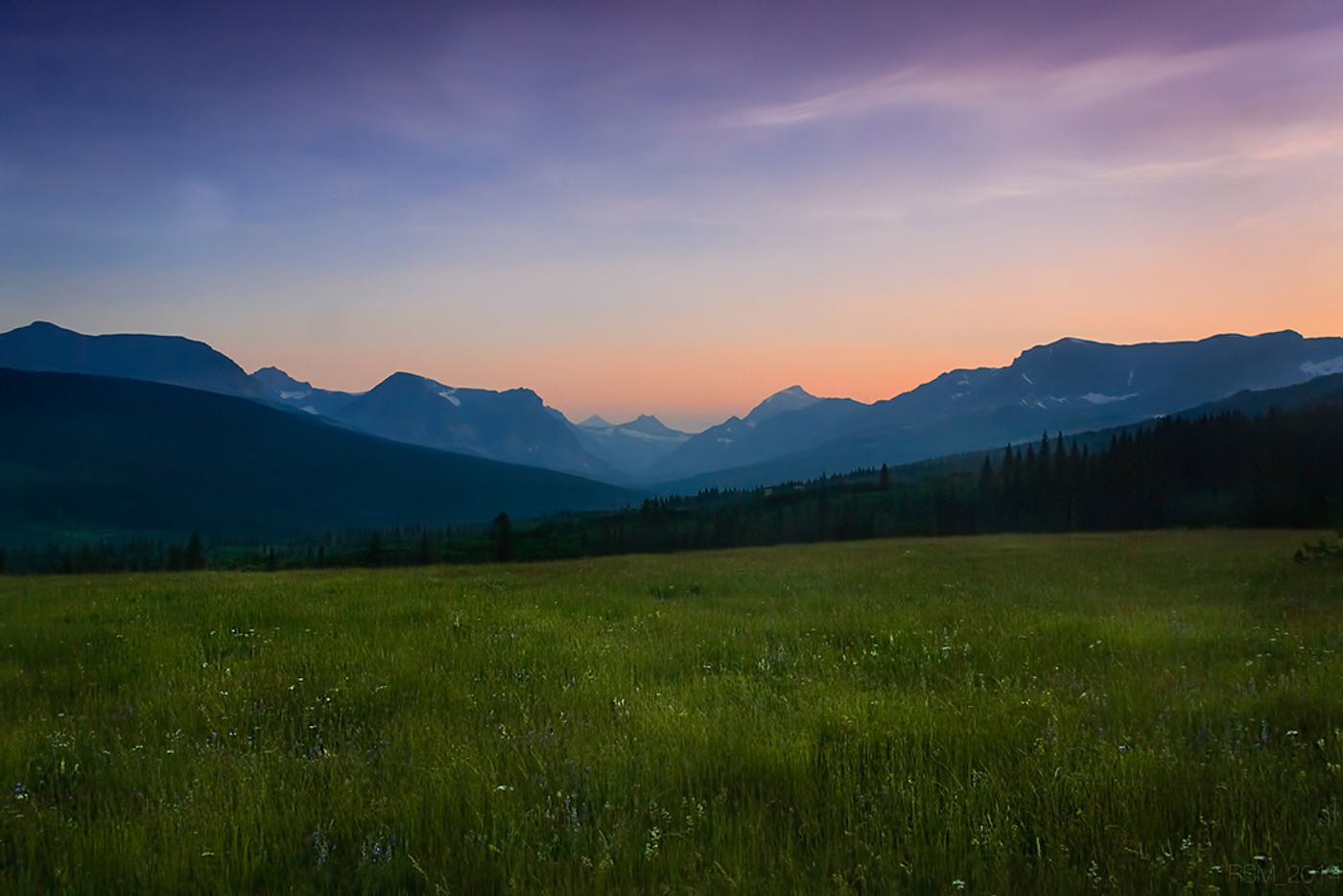 Alpine meadow overlooking Two Medicine Valley. Photo: Earthjustice