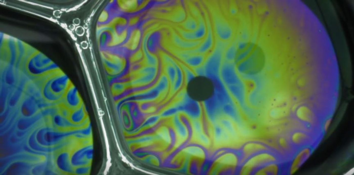 Dynamic Color Swirling in bubbles (Fuller Lab)