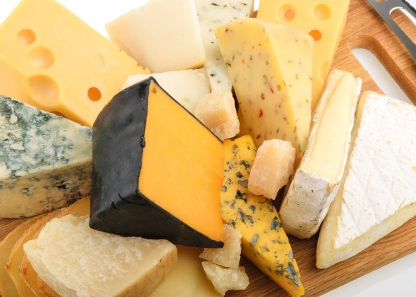 Microbes give cheese distinct tastes and smells.