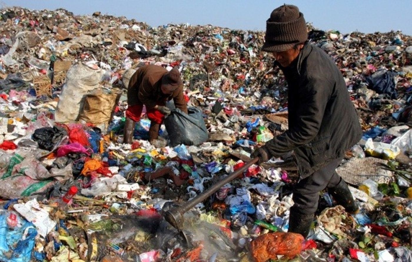 China ends up with much of the world's waste. Photo: Plastics News