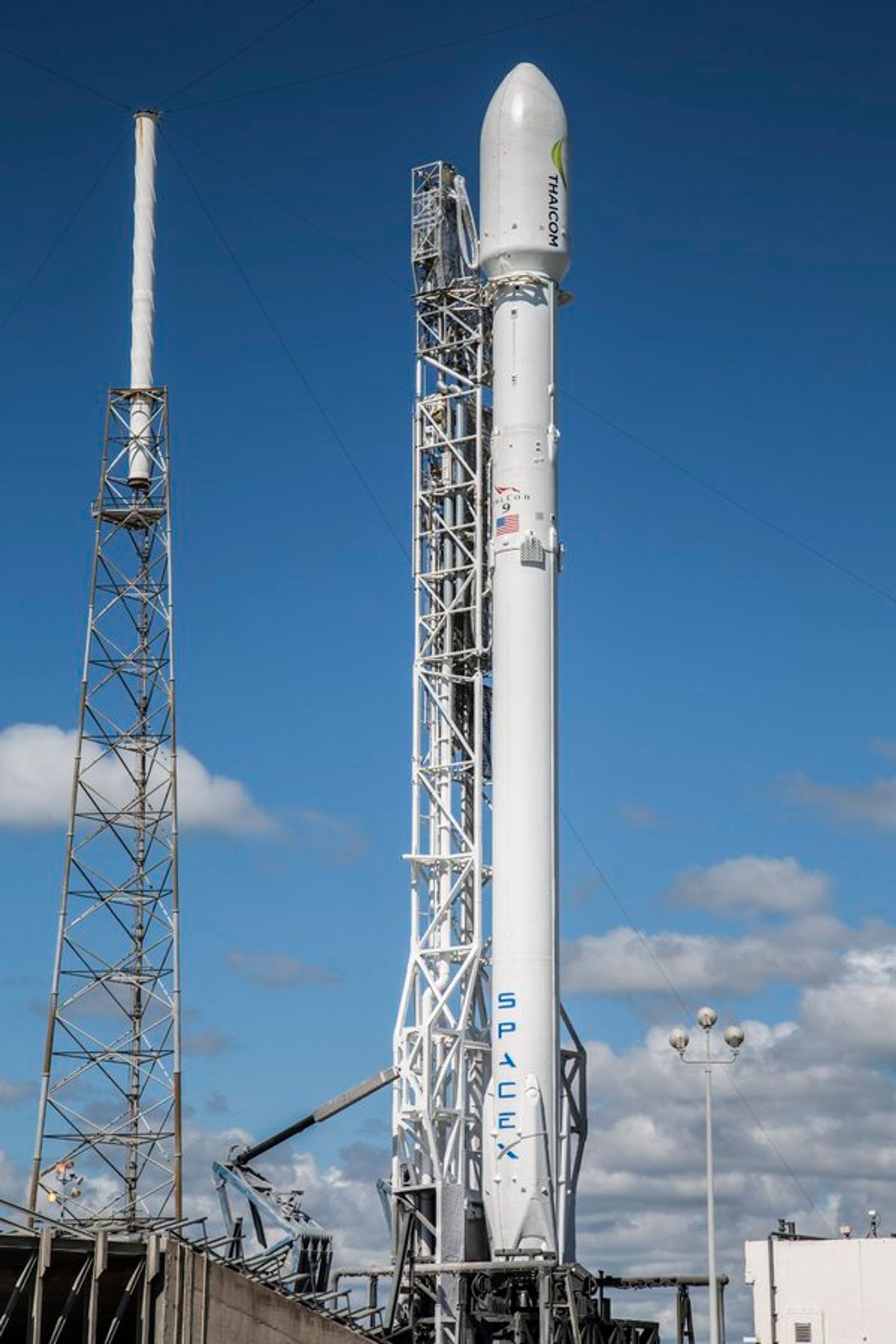 SpaceX will try to launch another telecommunications satellite into space on Friday, then attempt a landing of the Falcon 9 rocket once again.