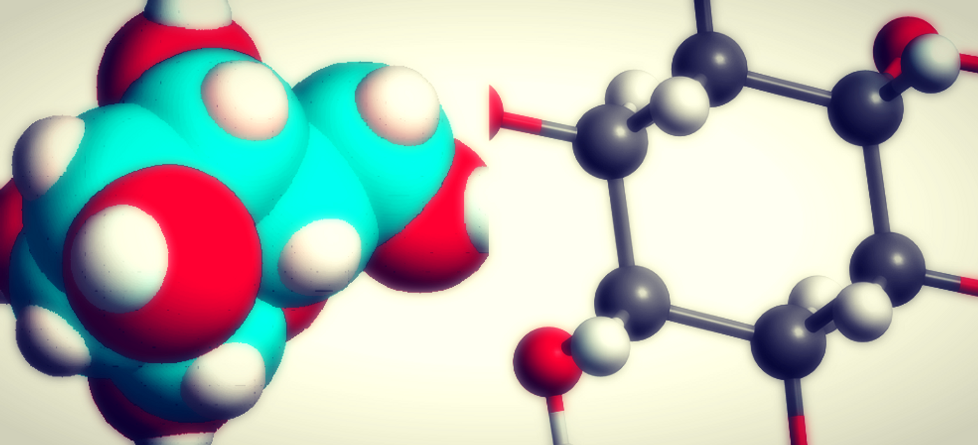 molecule illustrations, credit: public domain