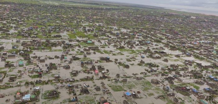 Entire areas are inundated under up to six meters of water. Photo: Africa Feeds