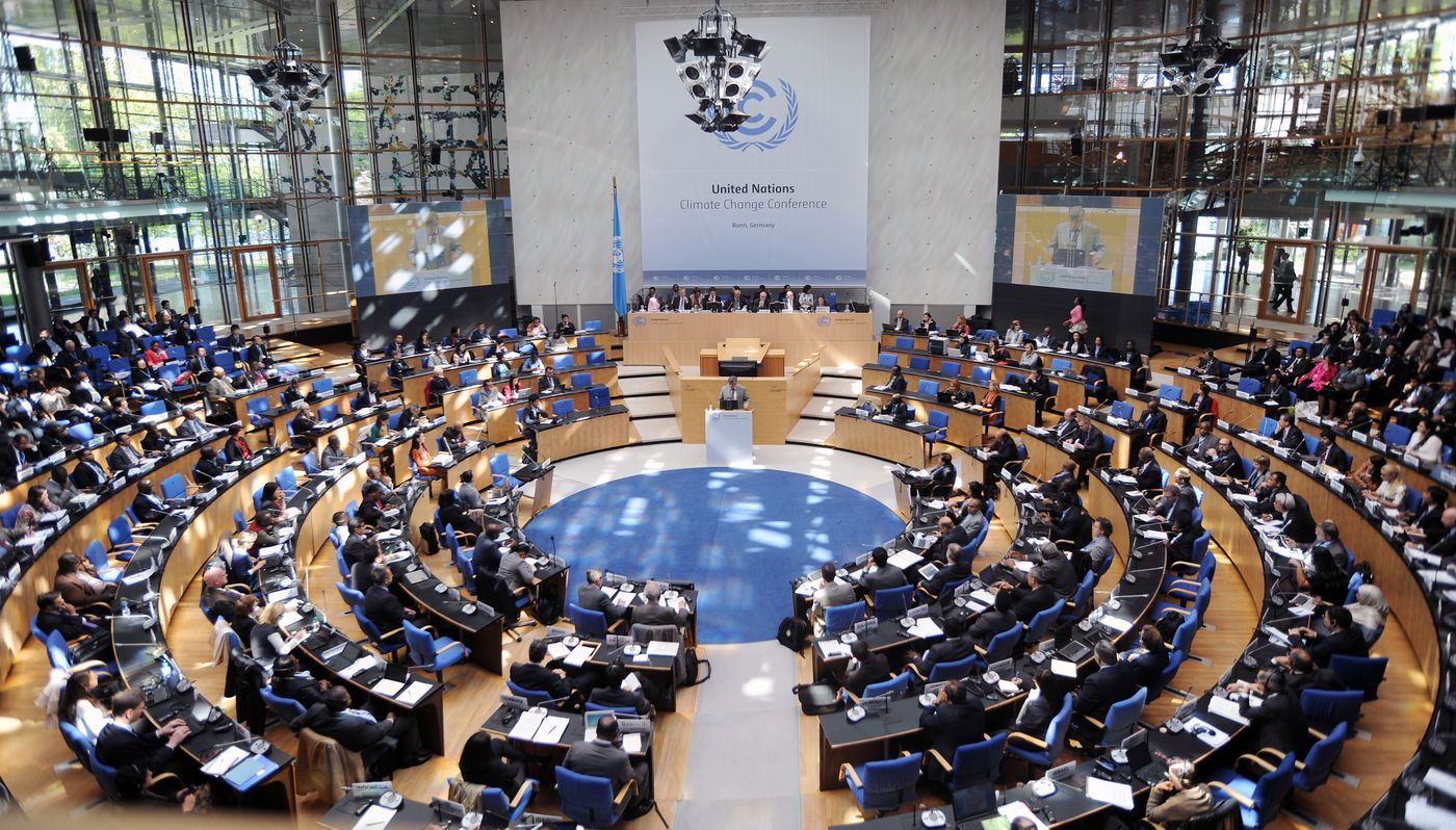 Parties representing the 196 nations committed to the Paris agreement met in Bonn this past week. Photo: IISD Reporting Services