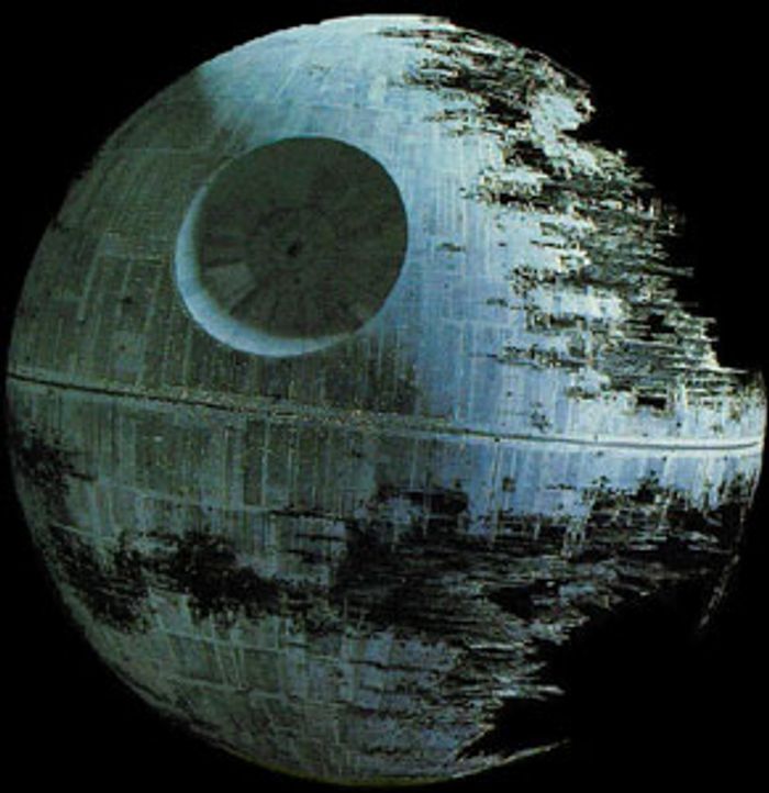 Death Star. Credit: Wikipedia