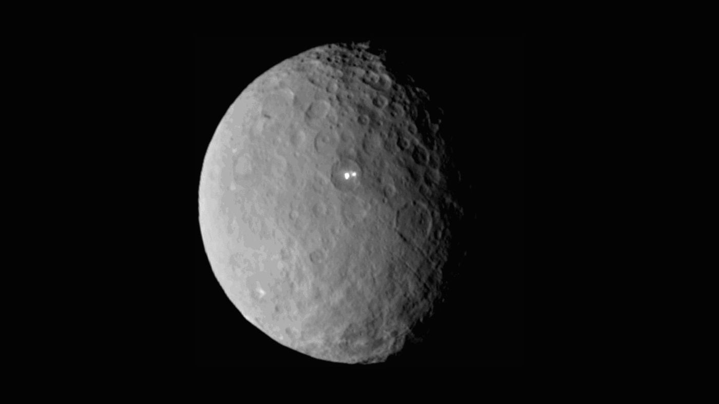 Dwarf planet Ceres. (Credit: NASA/JPL-Caltech/UCLA/MPS/DLR/IDA)