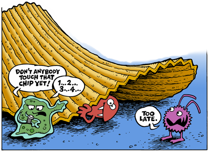 Five Second Rule - Crop from Greg Williams' WikiWorld