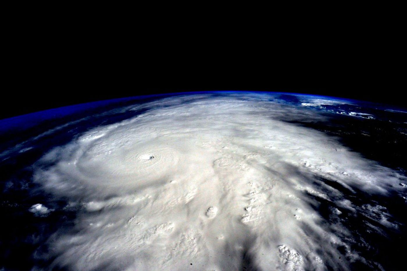 A picture of Hurricane Patricia seen from the Inernational Space Station on Oct. 23, 2015.