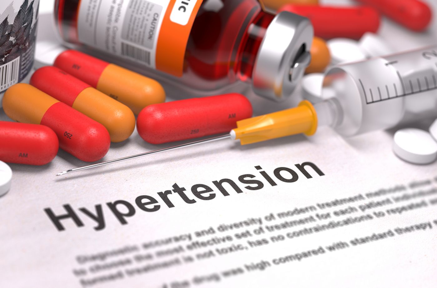 Gut microbes may affect hypertension.