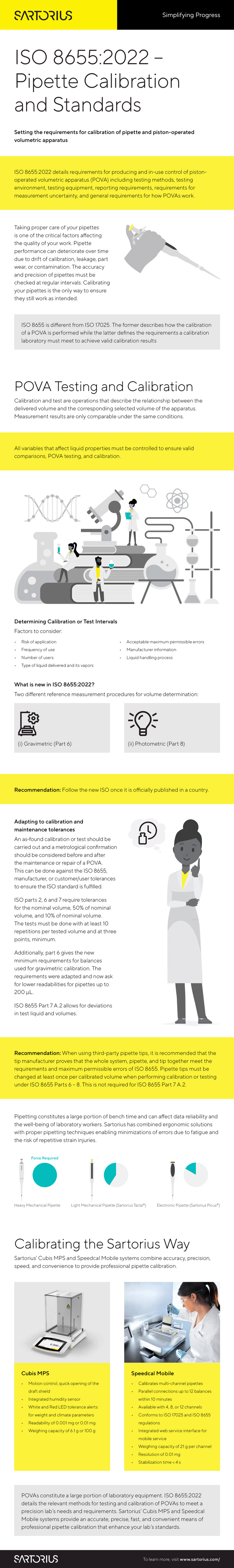 Tips and Standards for Pipette Calibration Health And Medicine