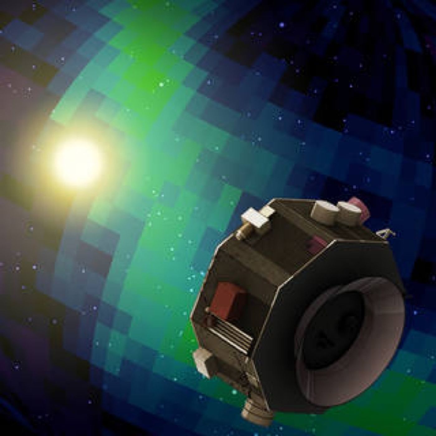 An artist's impression of the IMAP probe.